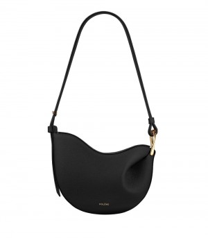 Black Polene Tonca Crossbody Bags | IRELAND 549087J