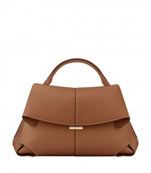 Brown Polene Mokki Handbags | IRELAND 048971W