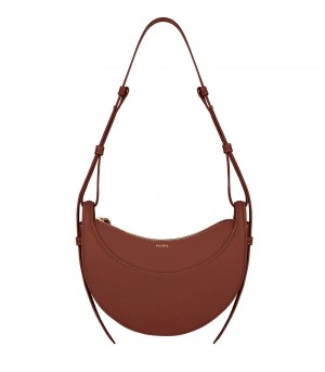 Brown Polene Numéro Dix Crossbody Bags | IRELAND 821739F