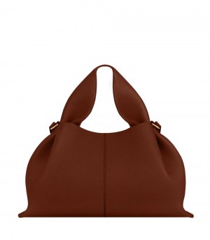 Brown Polene Numéro Neuf Handbags | IRELAND 326014R