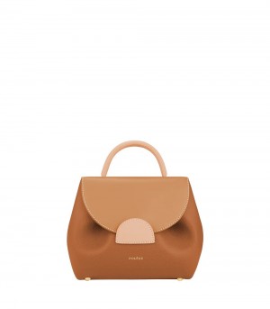 Brown Polene Numéro Un Nano Mini Bags | IRELAND 182367I