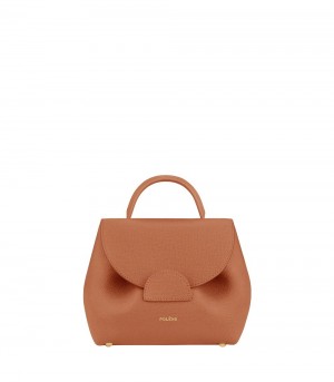 Brown Polene Numéro Un Nano Mini Bags | IRELAND 048162D