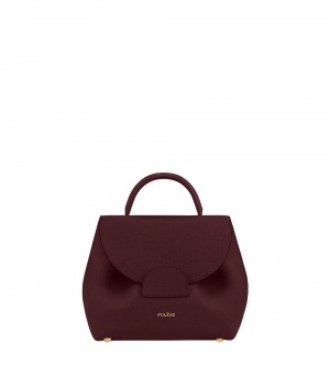 Burgundy Polene Numéro Un Nano Mini Bags | IRELAND 987063R