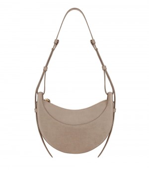 Grey Brown Polene Numéro Dix Crossbody Bags | IRELAND 596142R