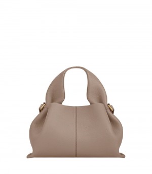 Grey Brown Polene Numéro Neuf Mini Bags | IRELAND 863415V