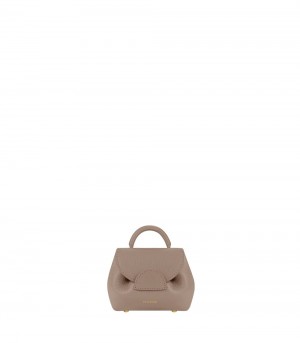 Grey Brown Polene Numéro Un Micro Mini Bags | IRELAND 543018Y