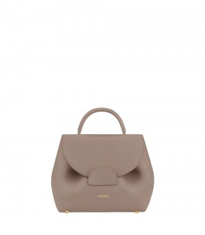 Grey Brown Polene Numéro Un Nano Mini Bags | IRELAND 456729A