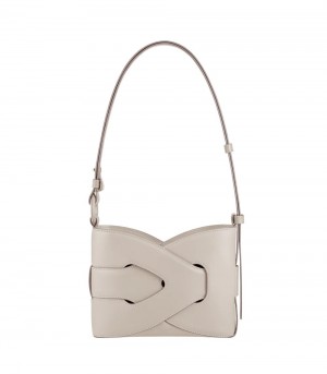 Grey Polene Nodde Shoulder Bags | IRELAND 062538K