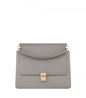 Grey Polene Numéro Sept Handbags | IRELAND 716985T