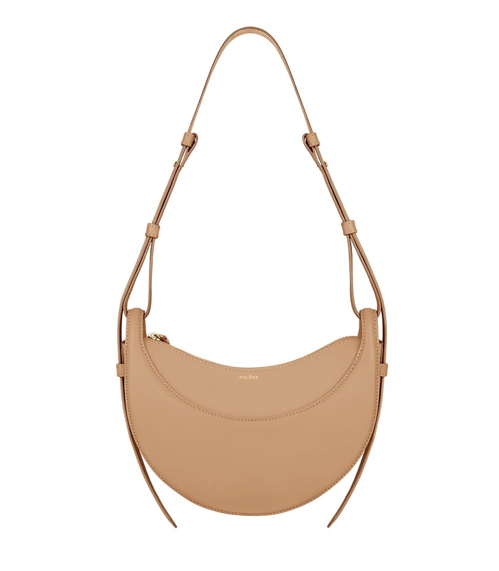 Beige Polene Numéro Dix Crossbody Bags | IRELAND 416089T