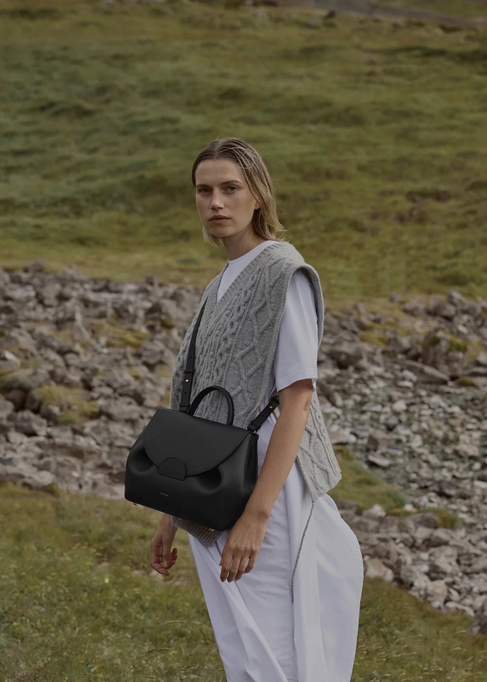 Black Polene Numéro Un Handbags | IRELAND 503982X