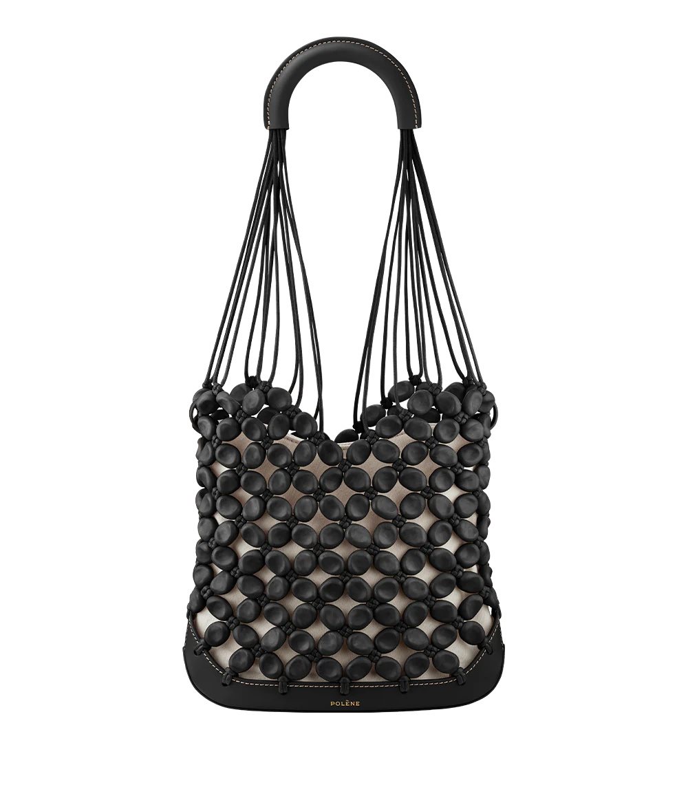 Black Polene Solé Shoulder Bags | IRELAND 615384R