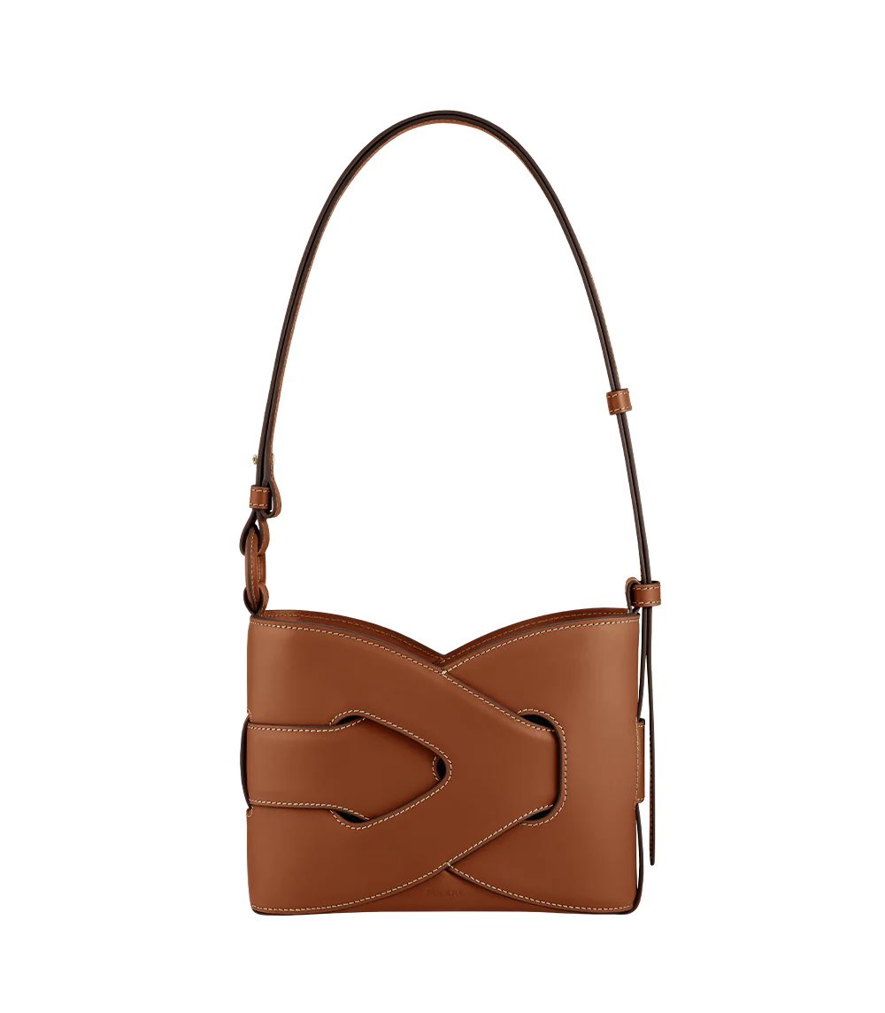 Brown Polene Nodde Shoulder Bags | IRELAND 768239A