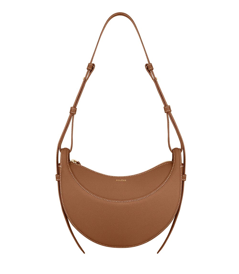 Brown Polene Numéro Dix Crossbody Bags | IRELAND 736802B