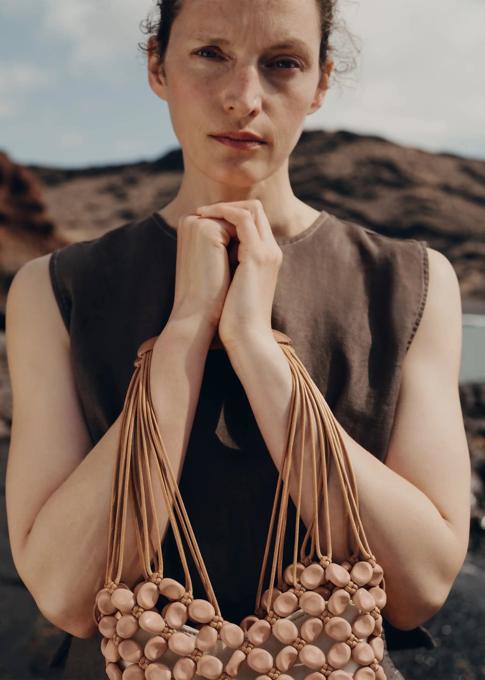 Brown Polene Solé Shoulder Bags | IRELAND 038915G