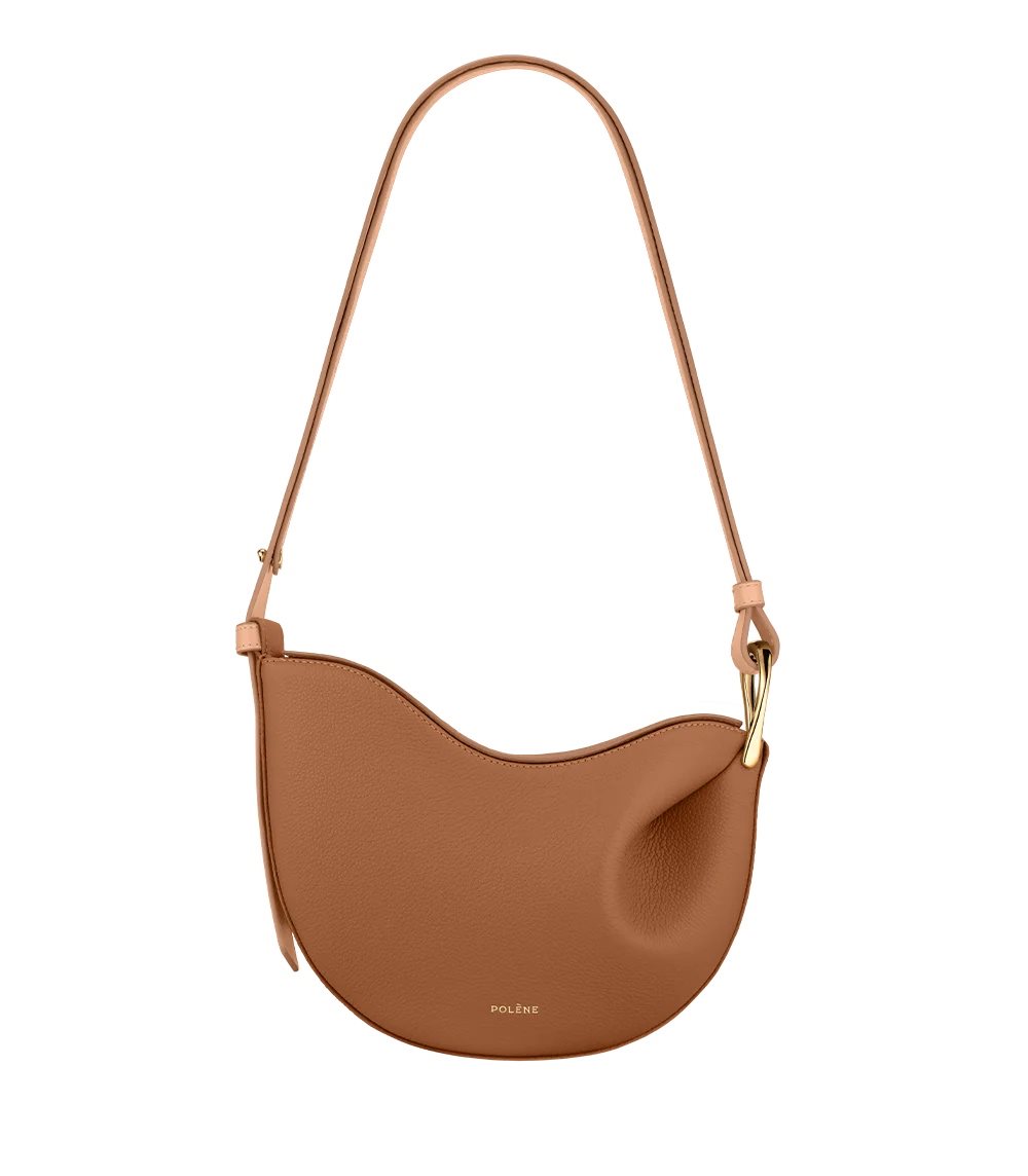 Brown Polene Tonca Crossbody Bags | IRELAND 491527D