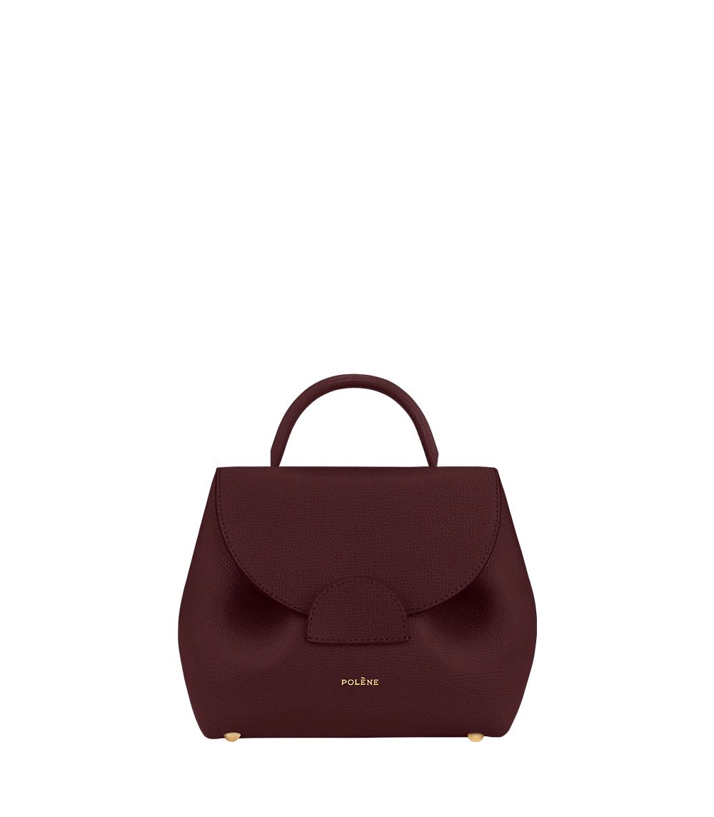 Burgundy Polene Numéro Un Nano Mini Bags | IRELAND 987063R