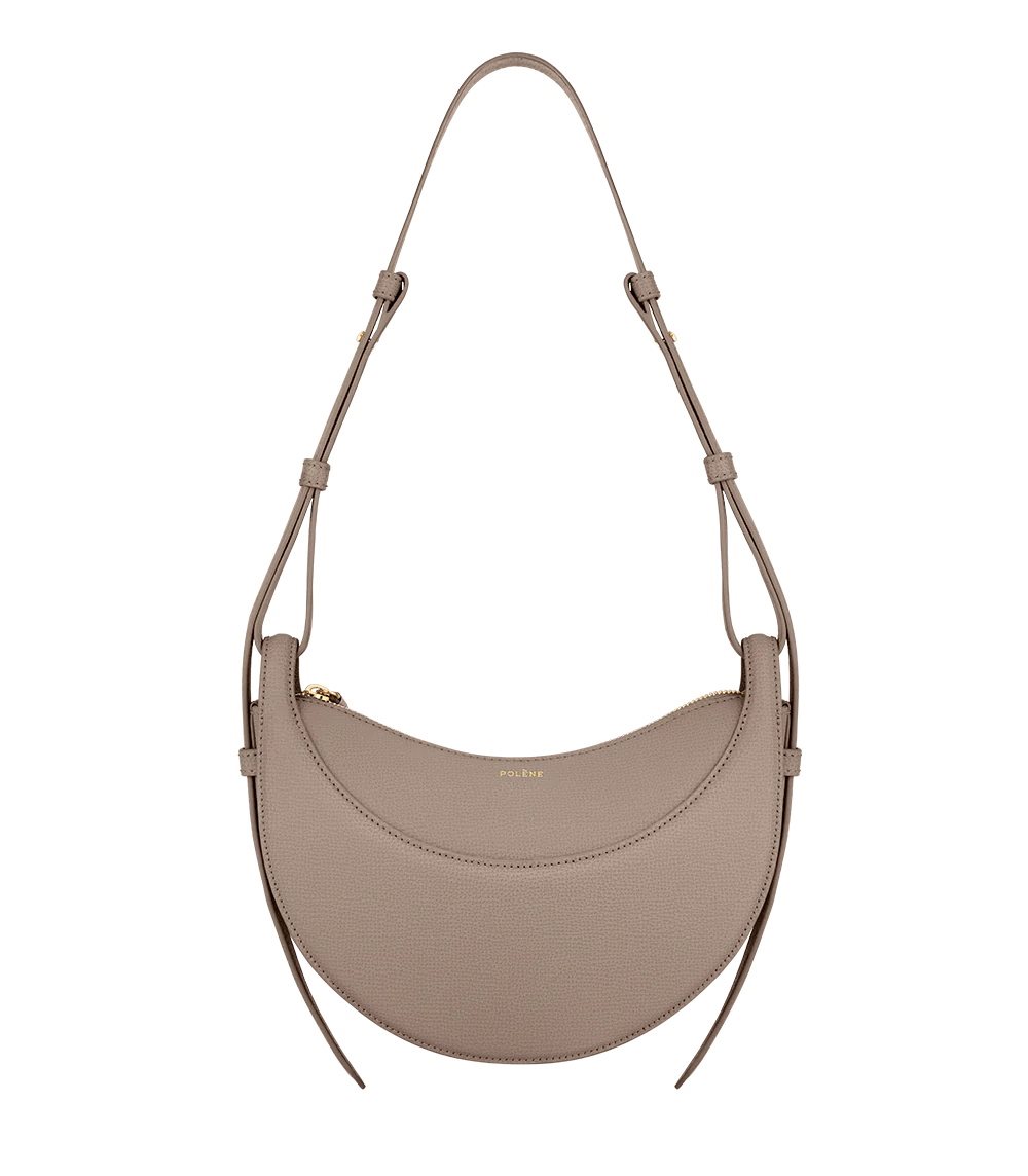 Grey Brown Polene Numéro Dix Crossbody Bags | IRELAND 678410U