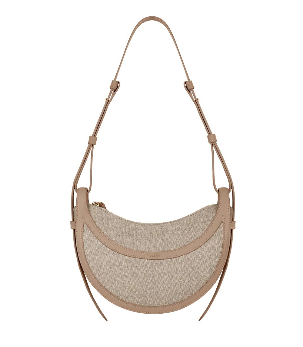 Grey Brown Polene Numéro Dix Crossbody Bags | IRELAND 206918A