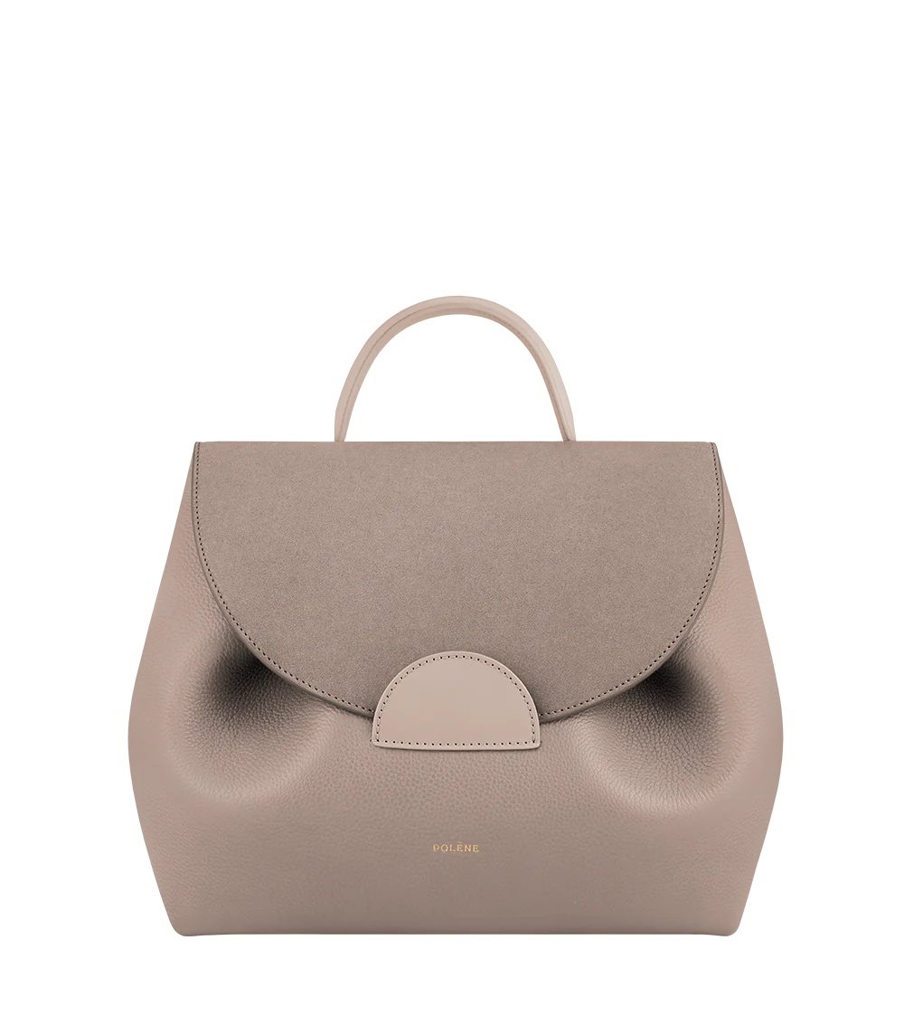 Grey Brown Polene Numéro Un Handbags | IRELAND 642835Z