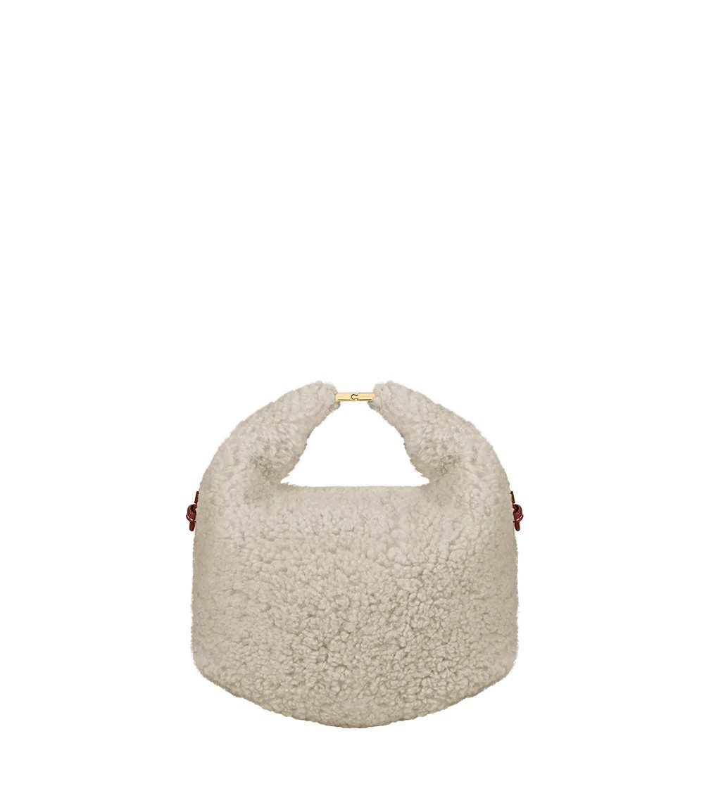 White Polene Béri Handbags | IRELAND 243519X