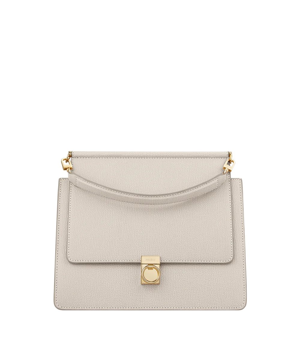 White Polene Numéro Sept Handbags | IRELAND 063972J