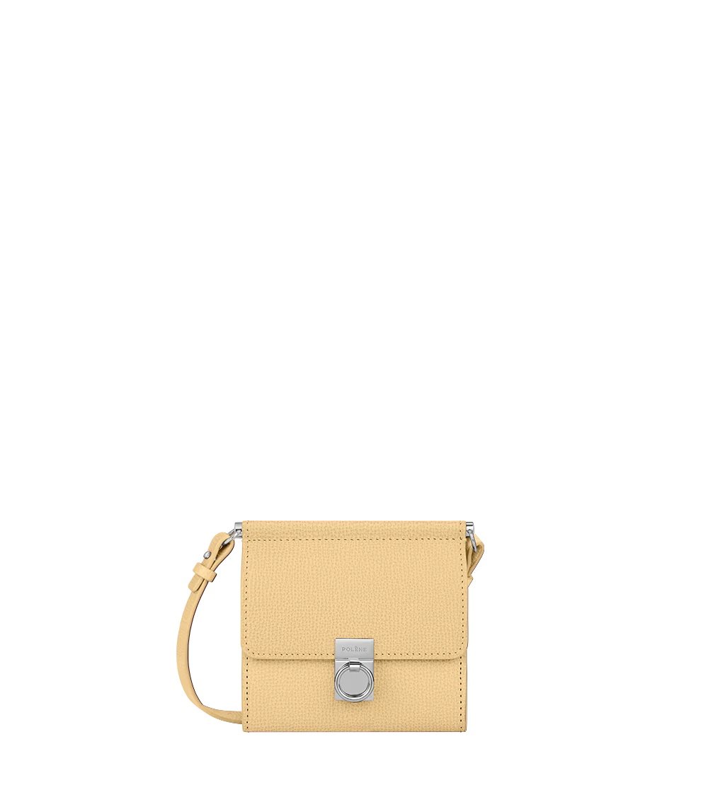 Yellow Polene Numéro Sept Crossbody Wallets | IRELAND 789216A